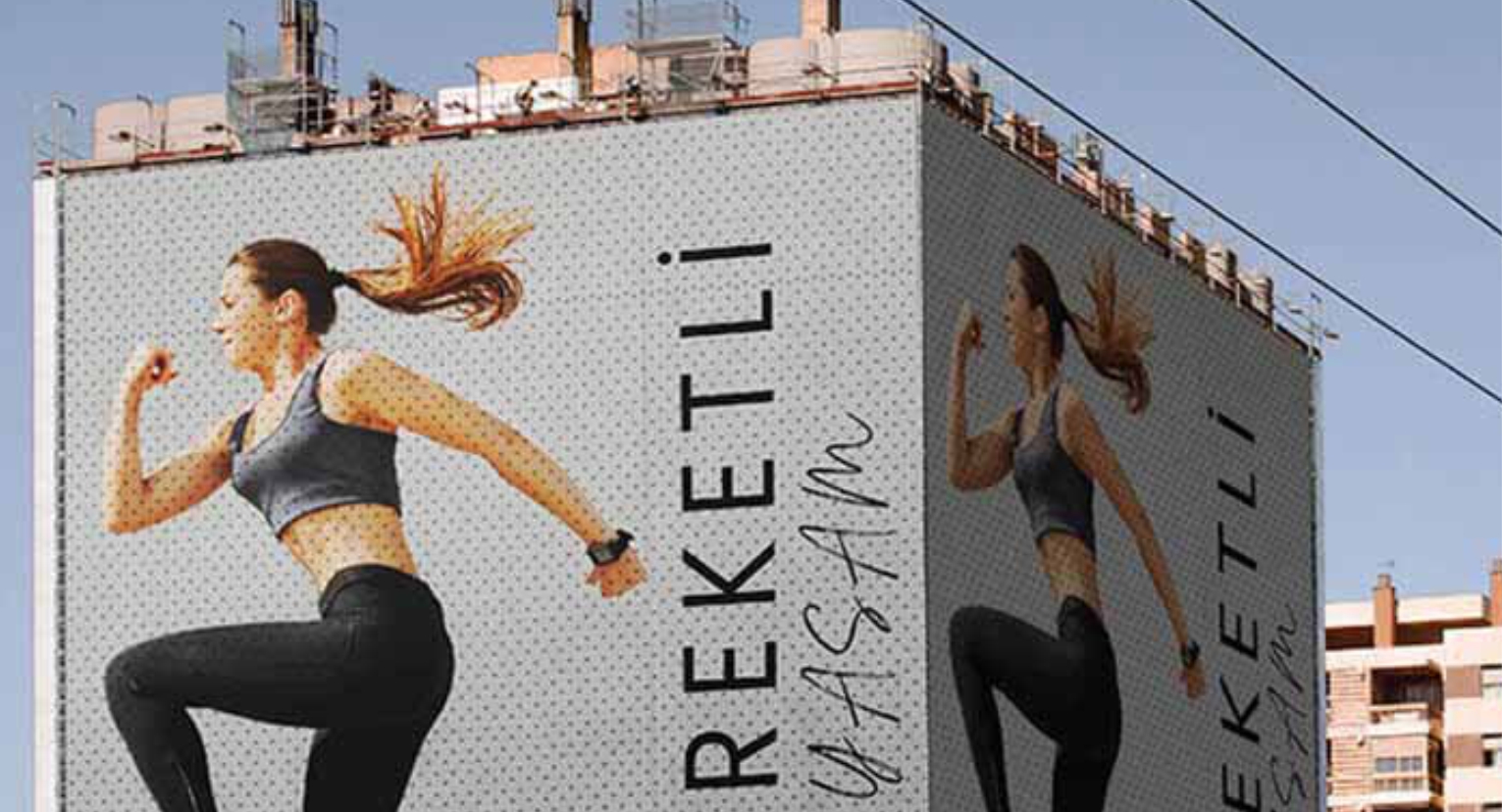 Mesh Branda Örnekleri - BestPrint İstanbul