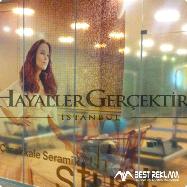 Şeffaf Folyo Uygulama Örnekleri - BestPrint İstanbul